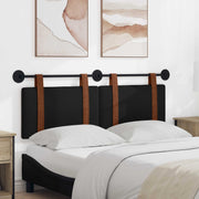 Testata appesa Tinta unita Nero 140 x 40 cm Legno multistrato 42031455