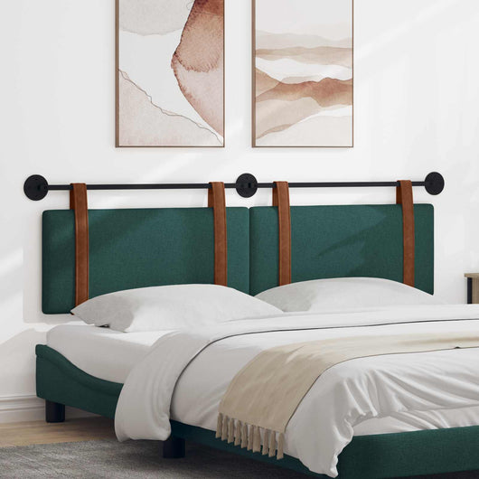Testata appesa Verde Scuro 160 x 40 cm Legno multistrato 42031488
