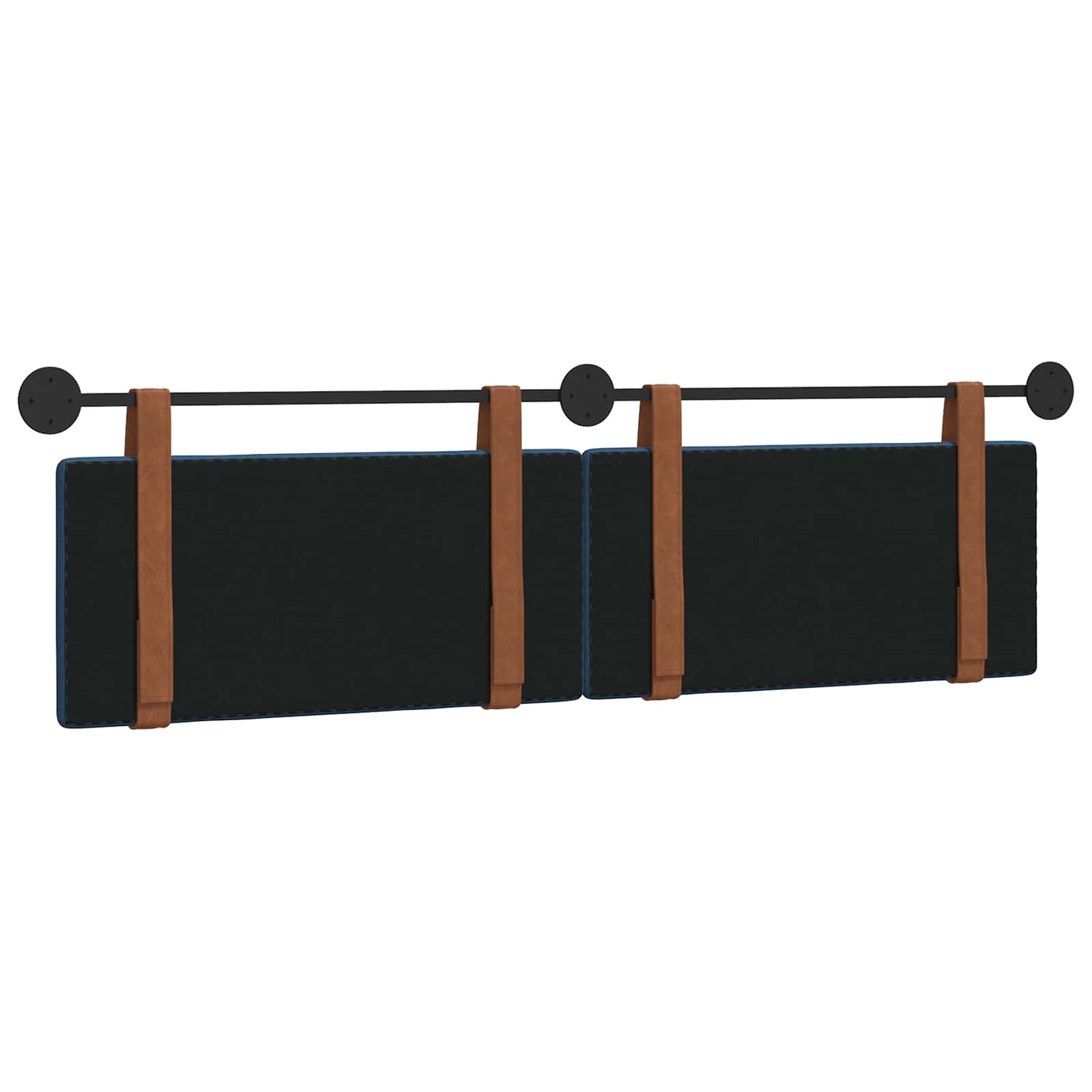 Testata appesa Tinta unita Blu 160 x 40 cm Legno multistrato 42031491