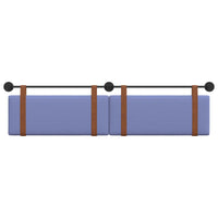 Testata appesa Blu jeans 200 x 40 cm Legno multistrato 42031554