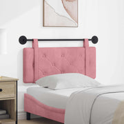 Testata appesa Montaggio a parete Rosa 110 x 55 x 5 cm Velluto 42031613