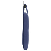 Testata appesa Blu Polizia 110 x 55 x 5 cm Velluto 42031622