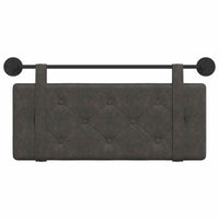 nero Montaggio a parete Nero 200 x 5 x 40 cm Compensato 42031632