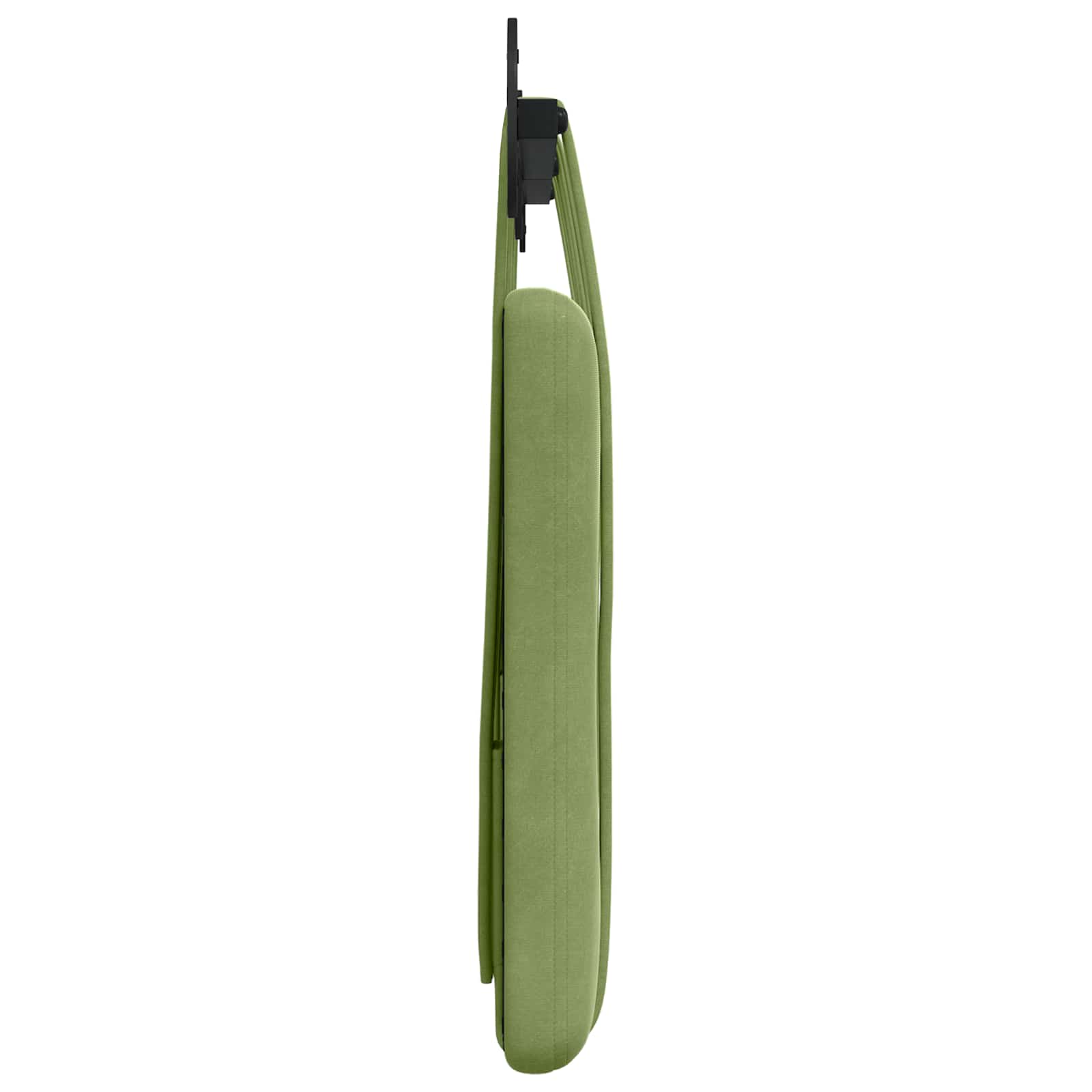 Testata appesa Verde chiaro 130 x 55 x 5 cm Velluto 42031639