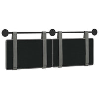 Testata appesa Grigio scuro 150 x 55 x 5 cm Velluto 42031664