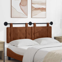 marrone con testiera 2 pcs Marrone 200 x 5 x 40 cm Compensato 42031687
