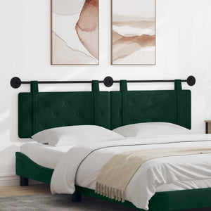 Testata appesa Verde Scuro 190 x 55 x 5 cm Velluto 42031719