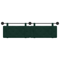 Testata appesa Verde Scuro 190 x 55 x 5 cm Velluto 42031719