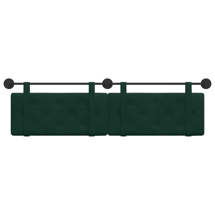 Testata appesa Verde Scuro 190 x 55 x 5 cm Velluto 42031719