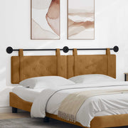 Testata appesa Marrone 190 x 55 x 5 cm Velluto 42031725