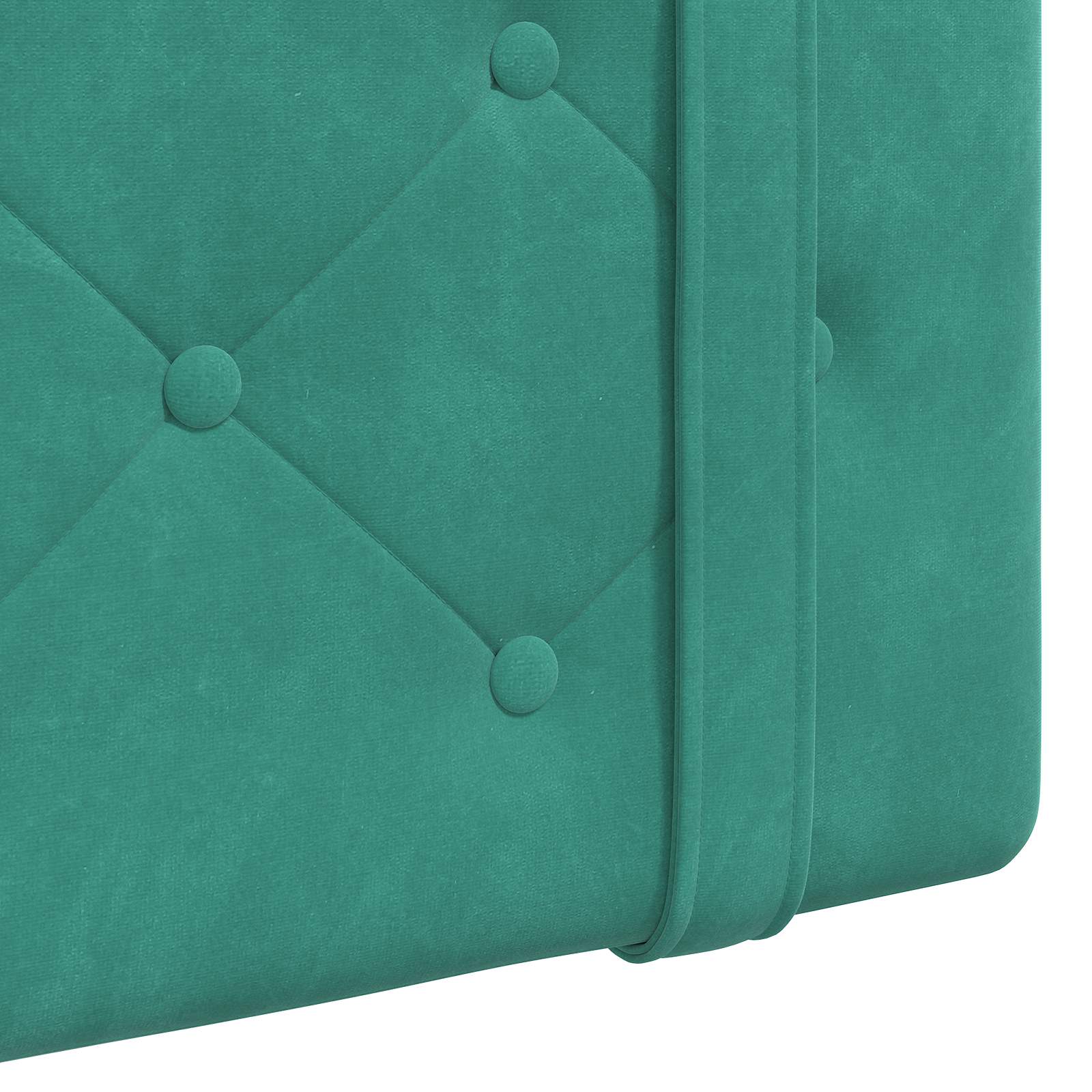 Testata appesa Turchese 190 x 55 x 5 cm Velluto 42031728