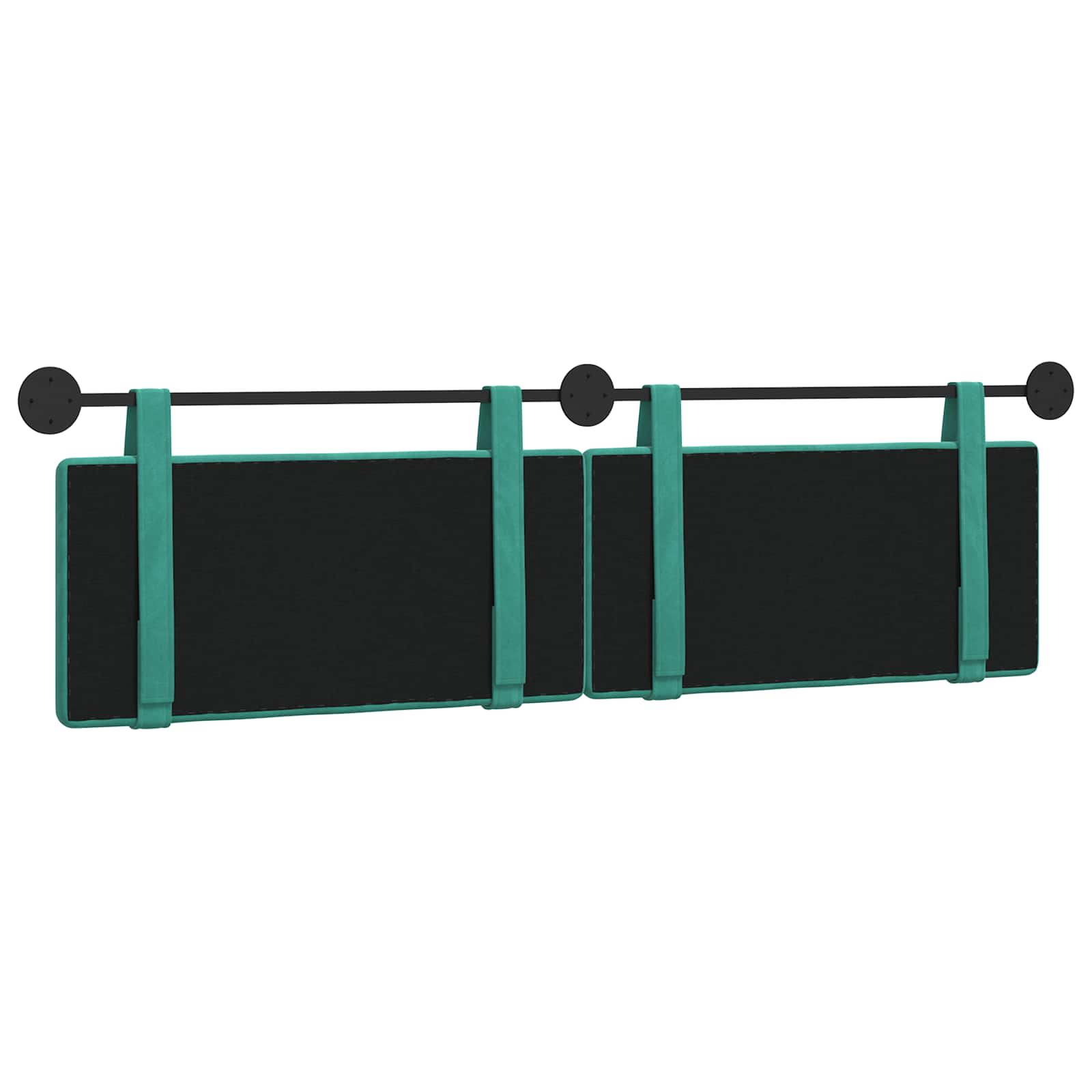 Testata appesa Turchese 190 x 55 x 5 cm Velluto 42031728
