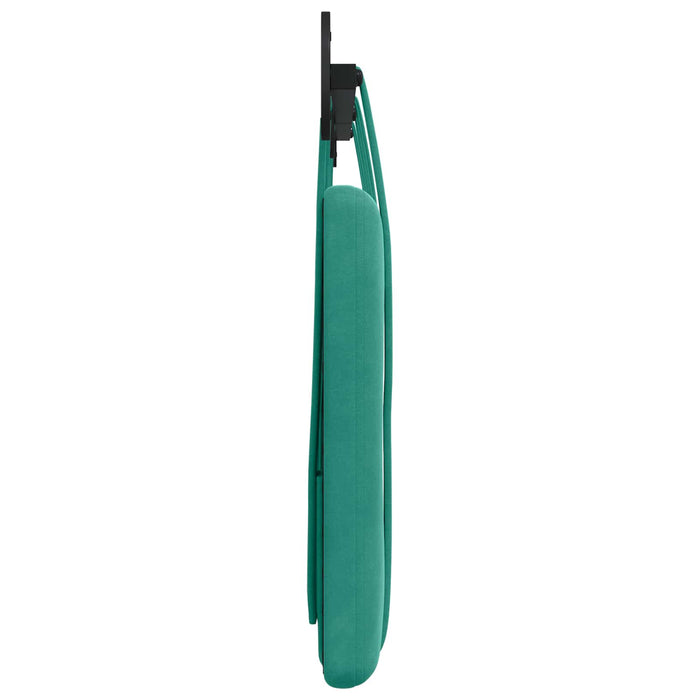 Testata appesa Turchese 190 x 55 x 5 cm Velluto 42031728