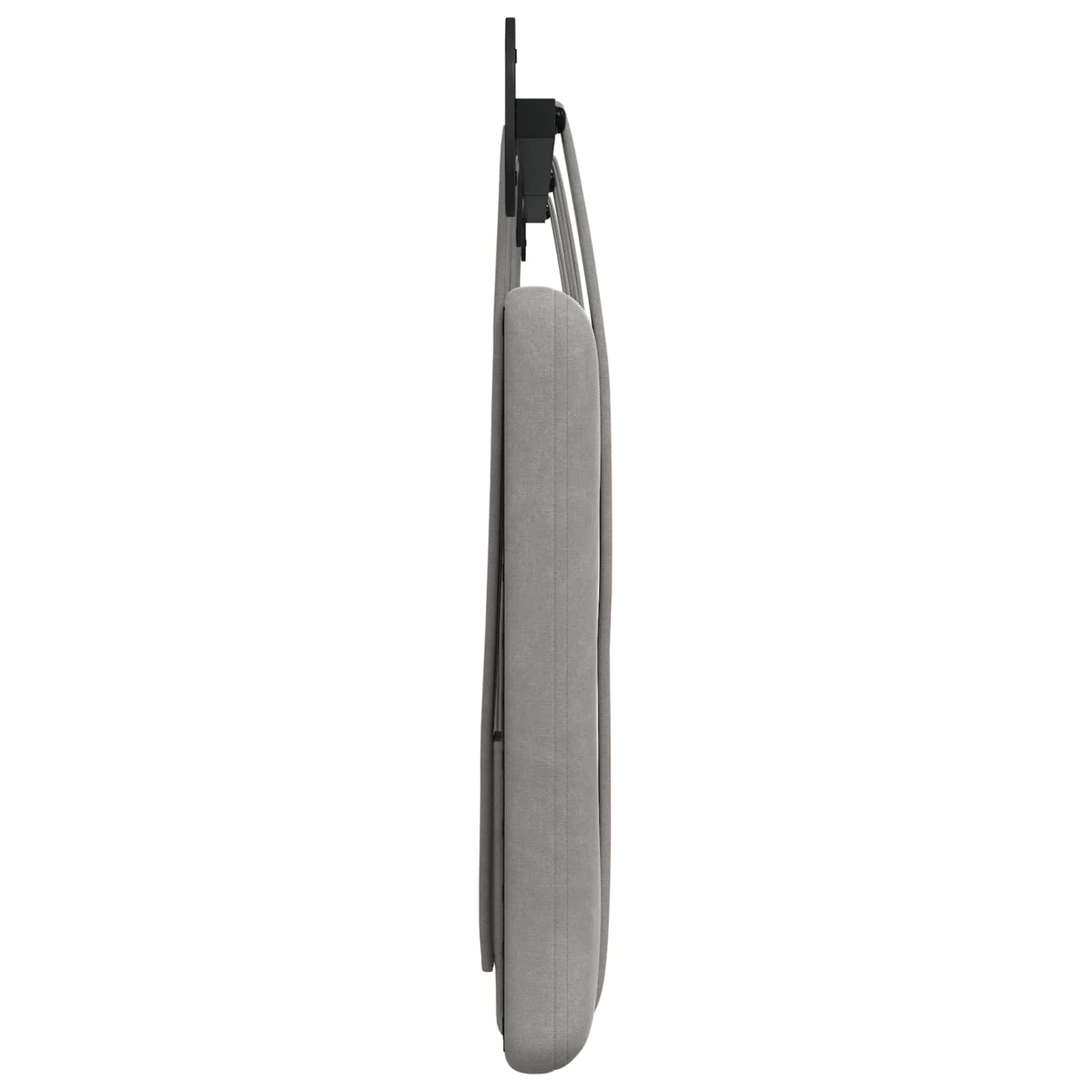 Testata appesa Grigio chiaro 210 x 55 x 5 cm Velluto 42031744