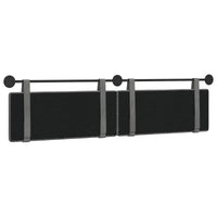 Testata appesa Grigio scuro 210 x 55 x 5 cm Velluto 42031745