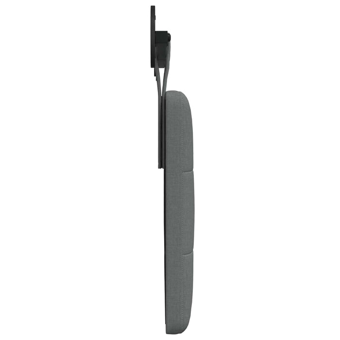 Testata appesa Grigio scuro 170 x 55 x 5 cm Tessuto 42031950
