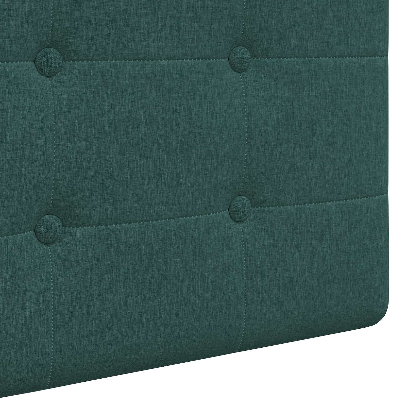 Testata appesa Verde Scuro 170 x 55 x 5 cm Tessuto 42031954