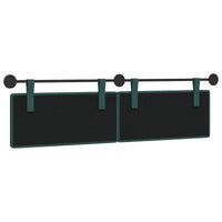 Testata appesa Verde Scuro 170 x 55 x 5 cm Tessuto 42031954