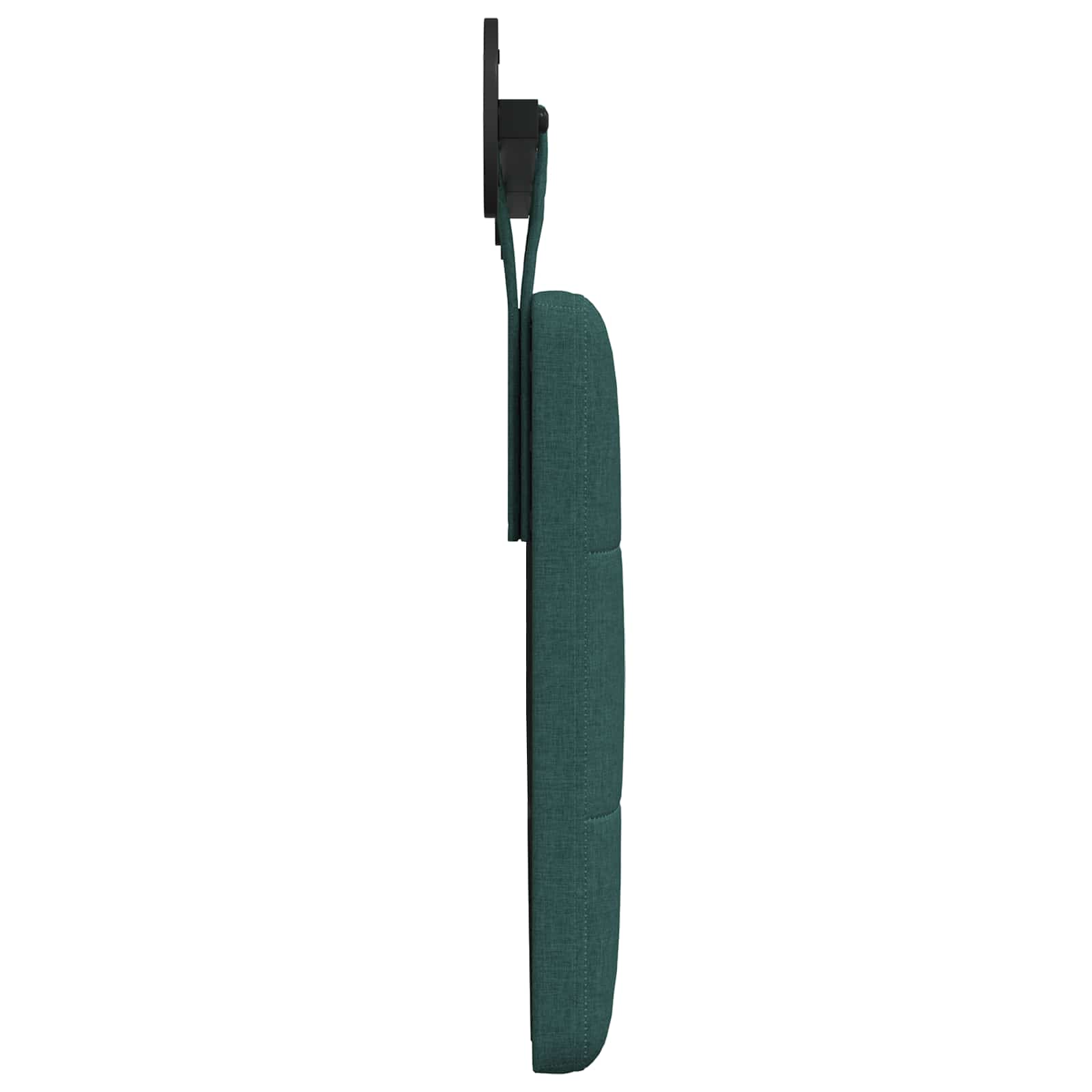 Testata appesa Verde Scuro 170 x 55 x 5 cm Tessuto 42031954