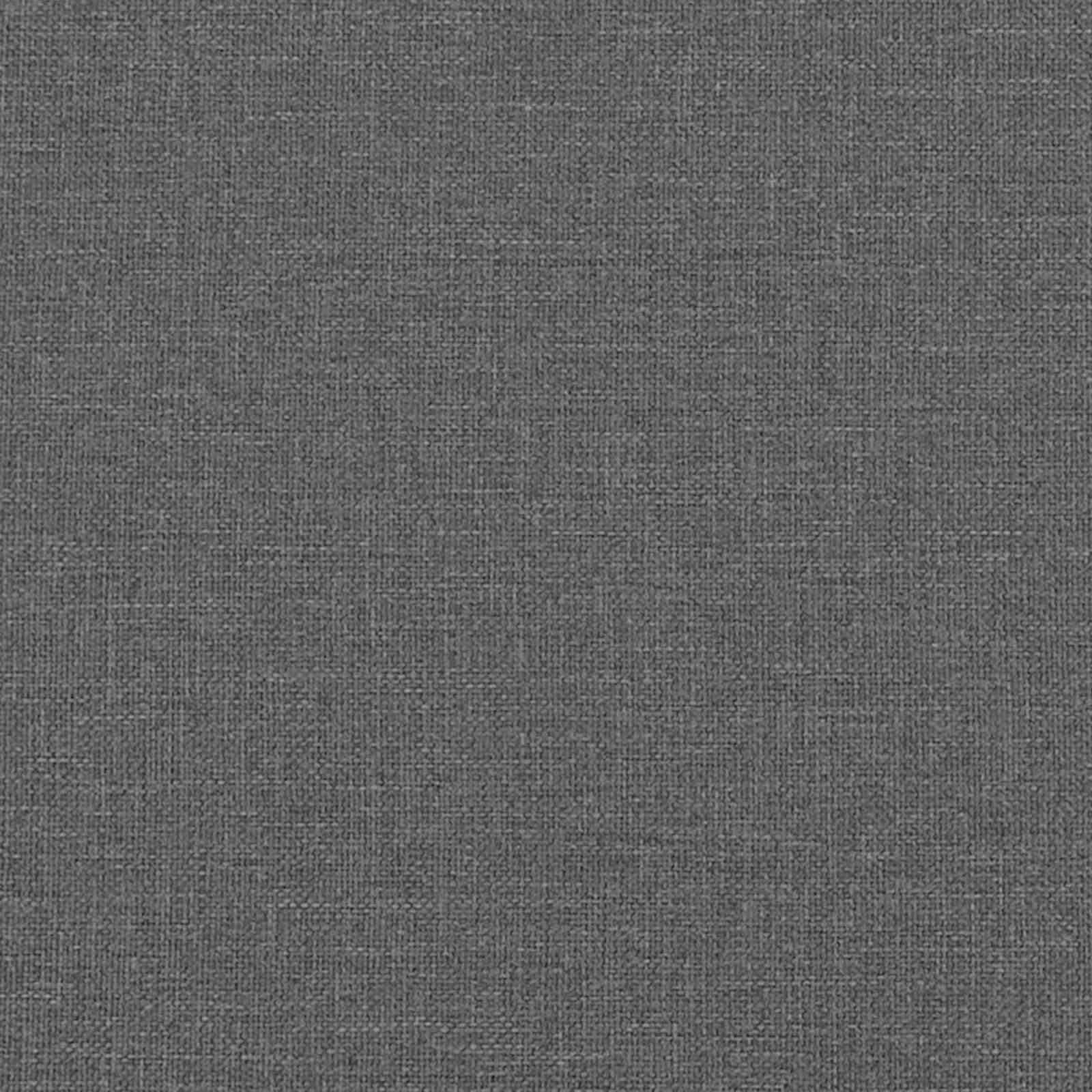 Testata appesa Grigio scuro 190 x 55 x 5 cm Tessuto 42031971