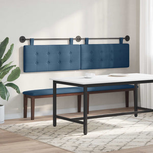Testata appesa Montaggio a parete Blu 210 x 55 x 5 cm 42031999