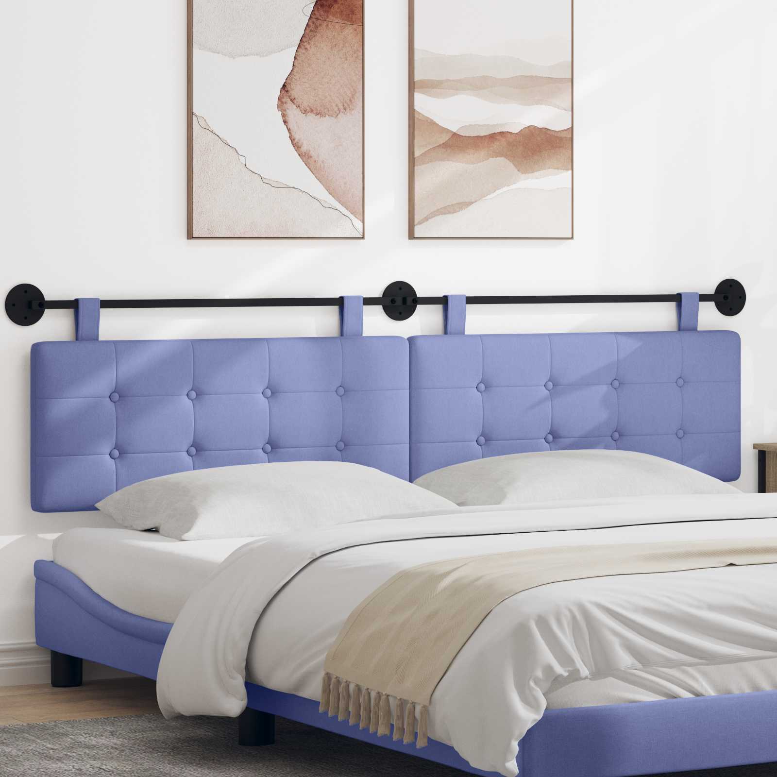 Testata appesa Montaggio a parete Blu jeans 210 x 55 x 5 cm 42032002