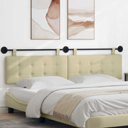 Testata appesa Crema 210 x 55 x 5 cm Pelle Sintetica 42032003