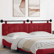 Testata appesa Rosso Vino 210 x 55 x 5 cm Pelle Sintetica 42032006