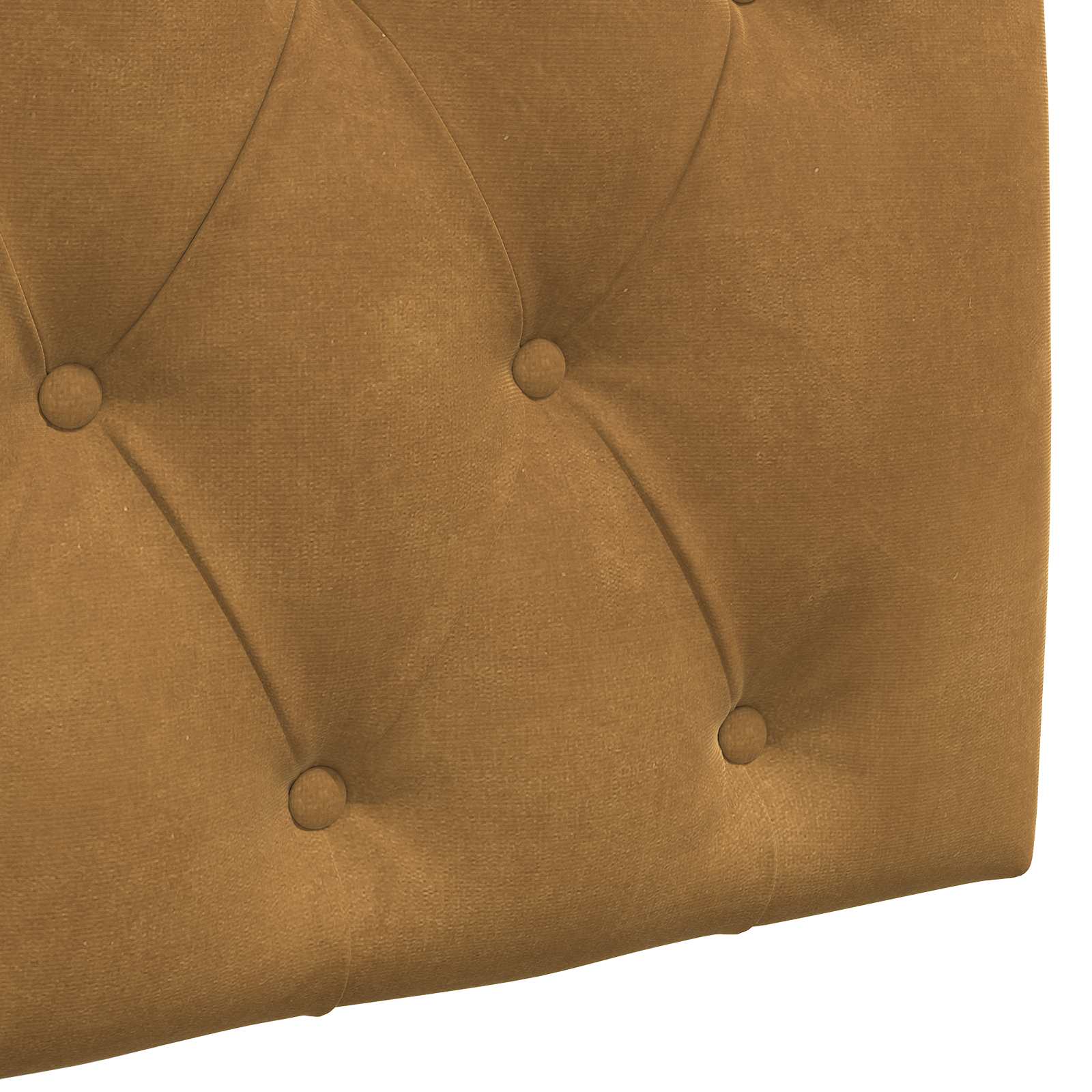 Testata appesa Marrone 90 x 55 x 7 cm Velluto 42032032