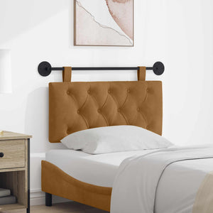 Testata appesa Marrone 90 x 55 x 7 cm Velluto 42032032