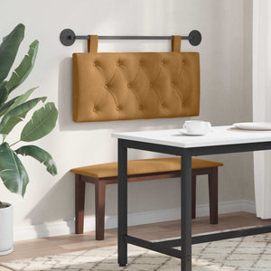 Testata appesa Marrone 90 x 55 x 7 cm Velluto 42032032
