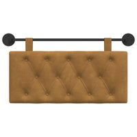Testata appesa Marrone 90 x 55 x 7 cm Velluto 42032032