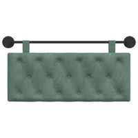 Testata appesa Verde Mare 110 x 55 x 7 cm Velluto 42032092