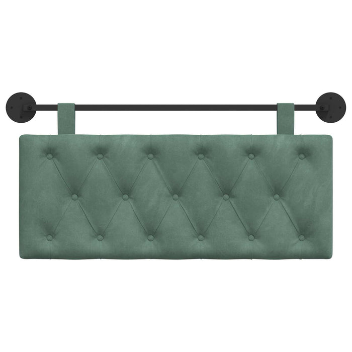 Testata appesa Verde Mare 110 x 55 x 7 cm Velluto 42032092