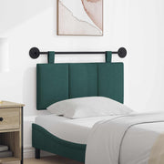 Testata appesa Rigato Verde Scuro 100 x 55 x 5 cm Tessuto 42032254