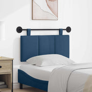 Testata appesa Montaggio a parete Blu 100 x 55 x 5 cm Tessuto 42032257