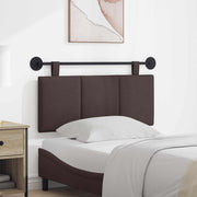 Testata appesa Rigato Marrone Scuro 110 x 55 x 5 cm Tessuto 42032266