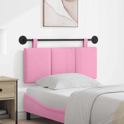 Testata appesa Montaggio a parete Rosa 110 x 55 x 5 cm Tessuto 42032272