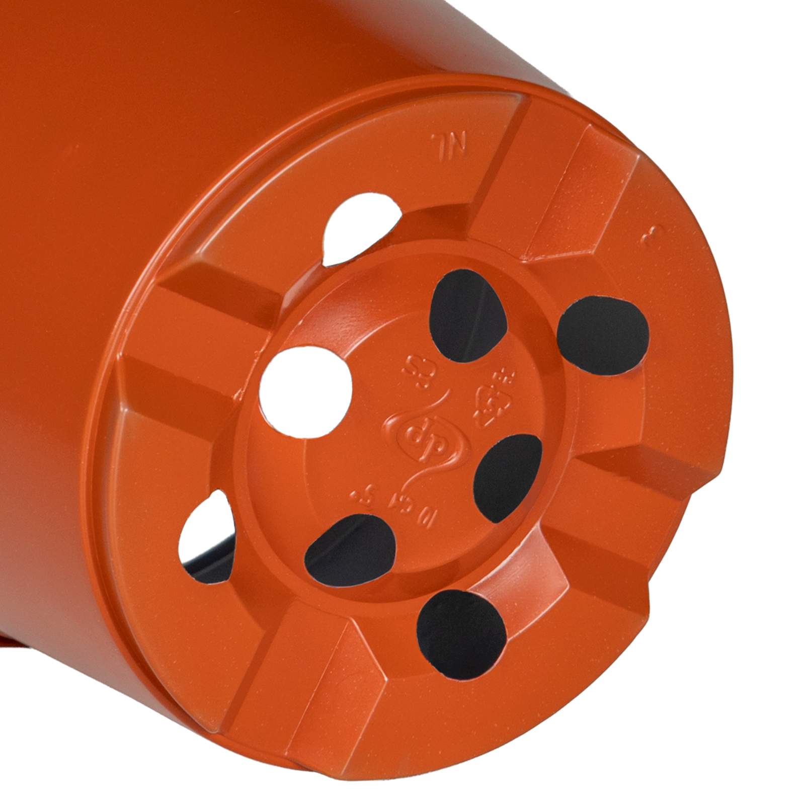 Vaso per Fiori 100 pz-Fioriera Piccola-Contenitore per Piante Ceramica ? 15 x 12.5 cm Plastica