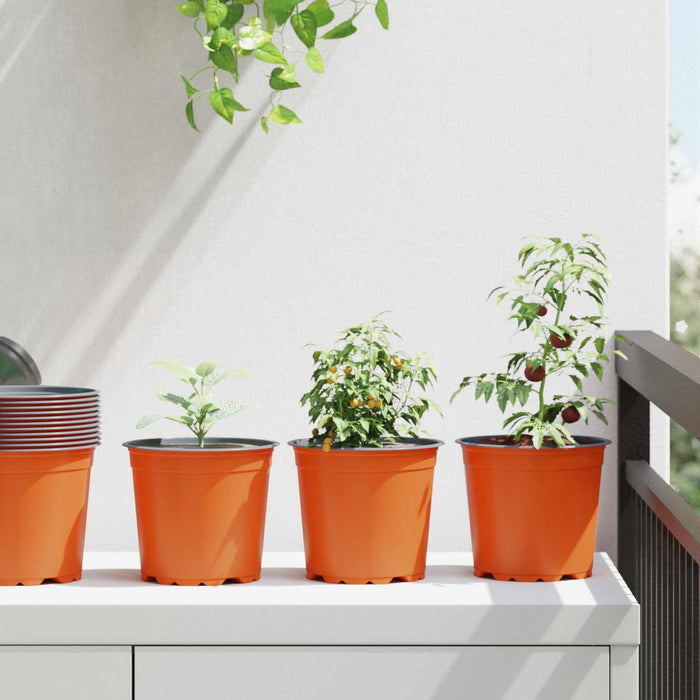 Vaso per Fiori 200 pcs Ceramica Ø 15 x 12.5 cm Plastica 42029489