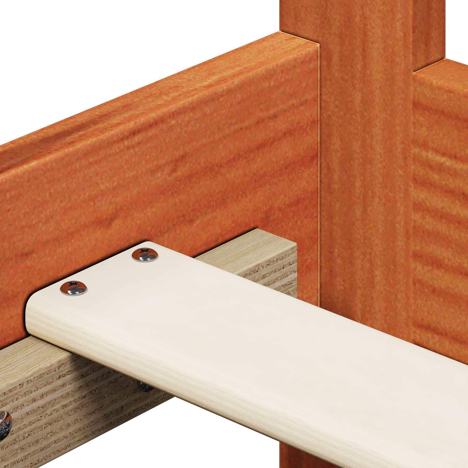 Set di Letto per il Giorno 3 pcs Marrone cerato Pino massello 3422706