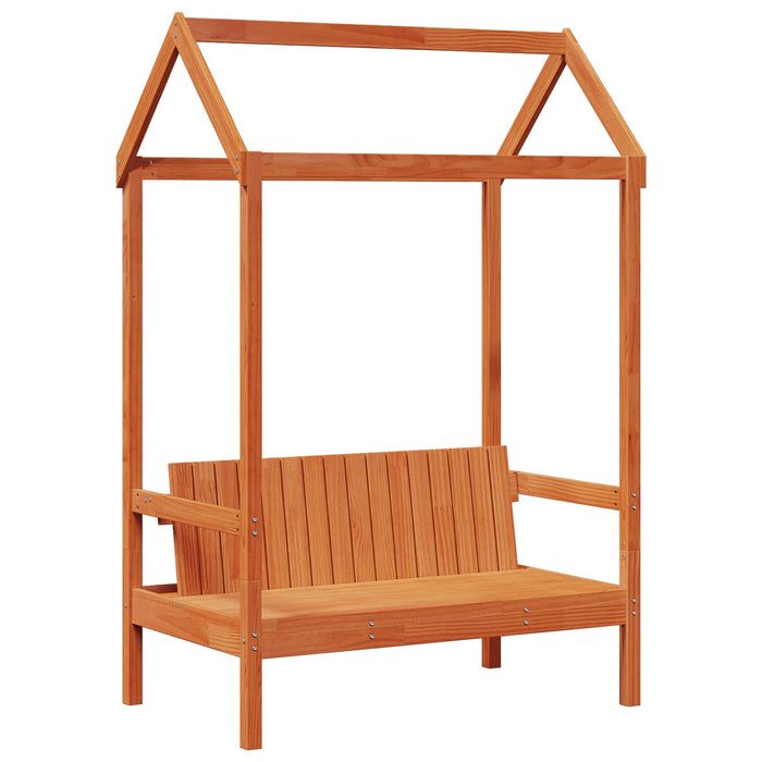 Set di Letto per il Giorno Marrone cerato Pino massello 3422712