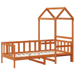 Set di Letto per il Giorno Marrone cerato Pino massello 3422714