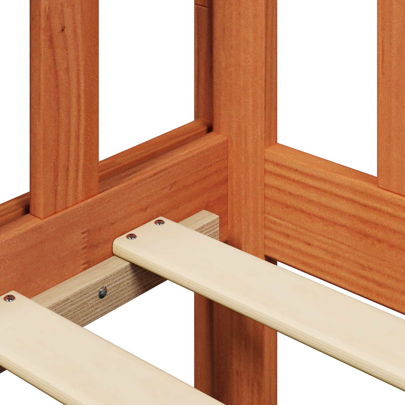 Set di Letto per il Giorno 2 pcs Marrone cerato Pino massello 3422768