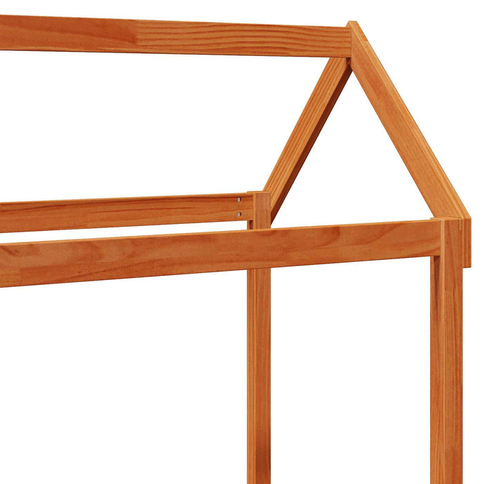 Set di Letto per il Giorno Marrone cerato Pino massello 3422779