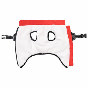 Cappotto per Cani con imbracatura Rosso 2XL Pile e Poliestere 3422506