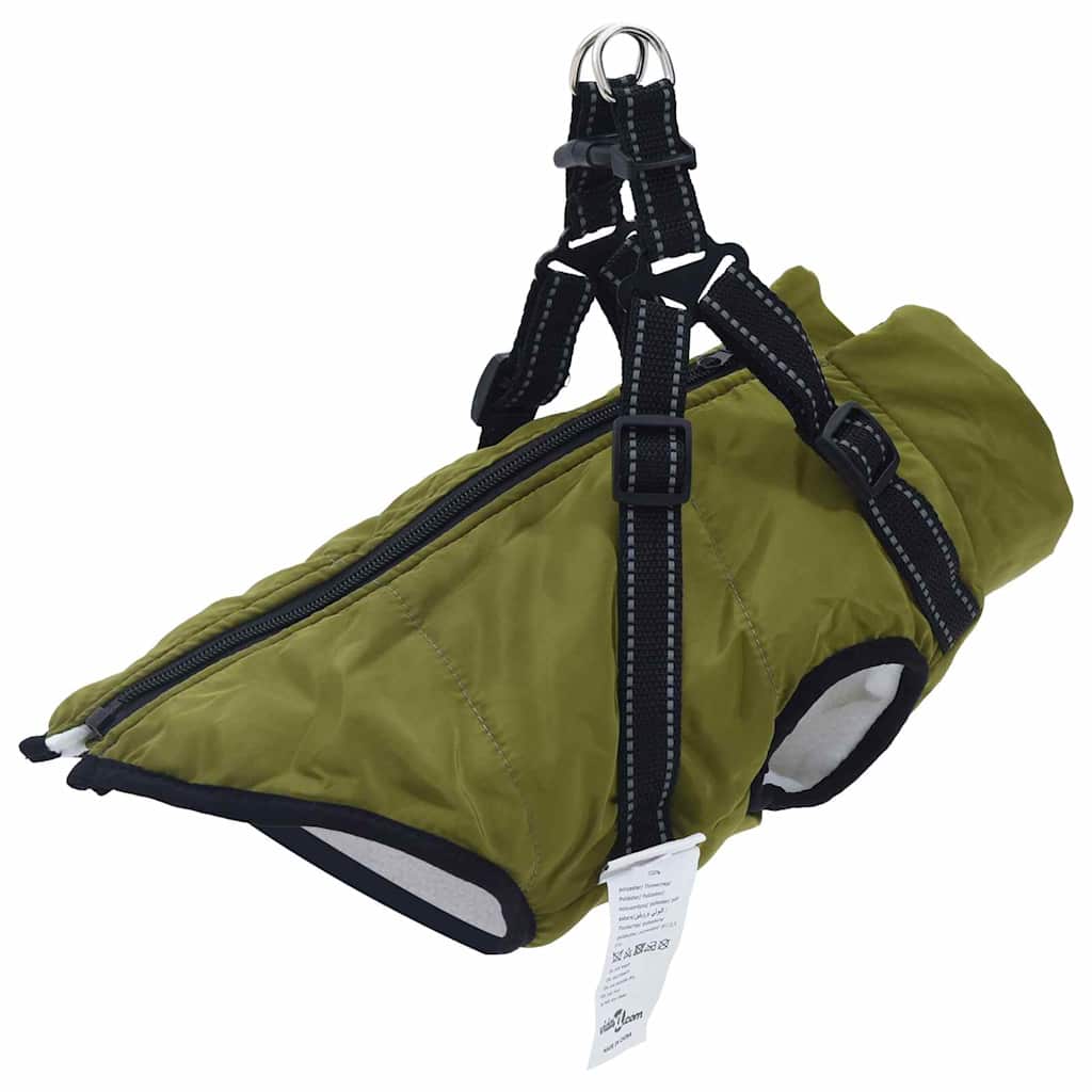 Cappotto per Cani Verde militare S Pile e Poliestere 3422511