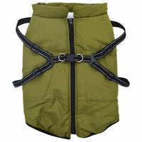 Cappotto per Cani Verde militare 3XL Pile e Poliestere 3422516