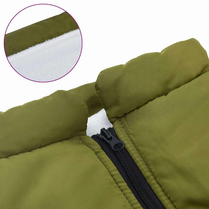 Cappotto per Cani Verde militare 4XL Pile e Poliestere 3422517