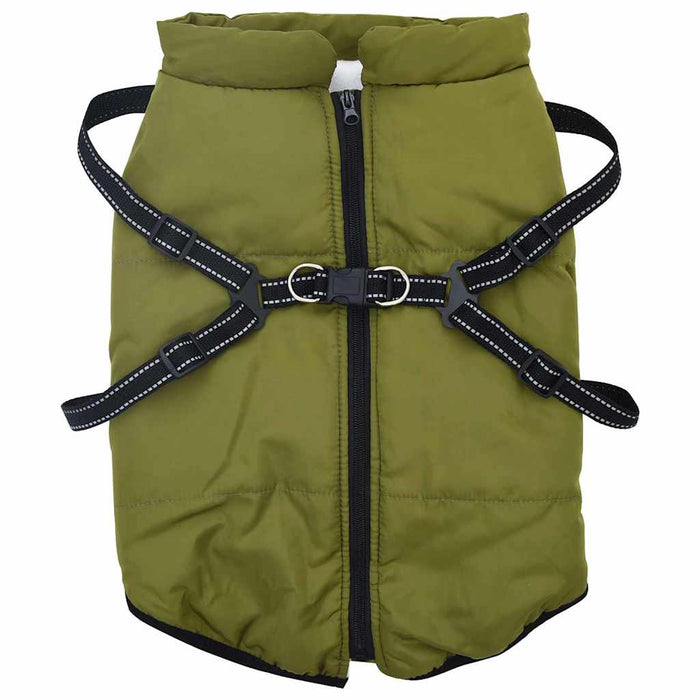 Cappotto per Cani Verde militare 5XL Pile e Poliestere 3422518